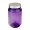 12 Pack: 16oz. Plastic Mason Jar with Lid by Creatology&#x2122;